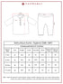 Baby Boy's Purple Embroidered Cotton Kurta Pyjama Set For Janmashtami